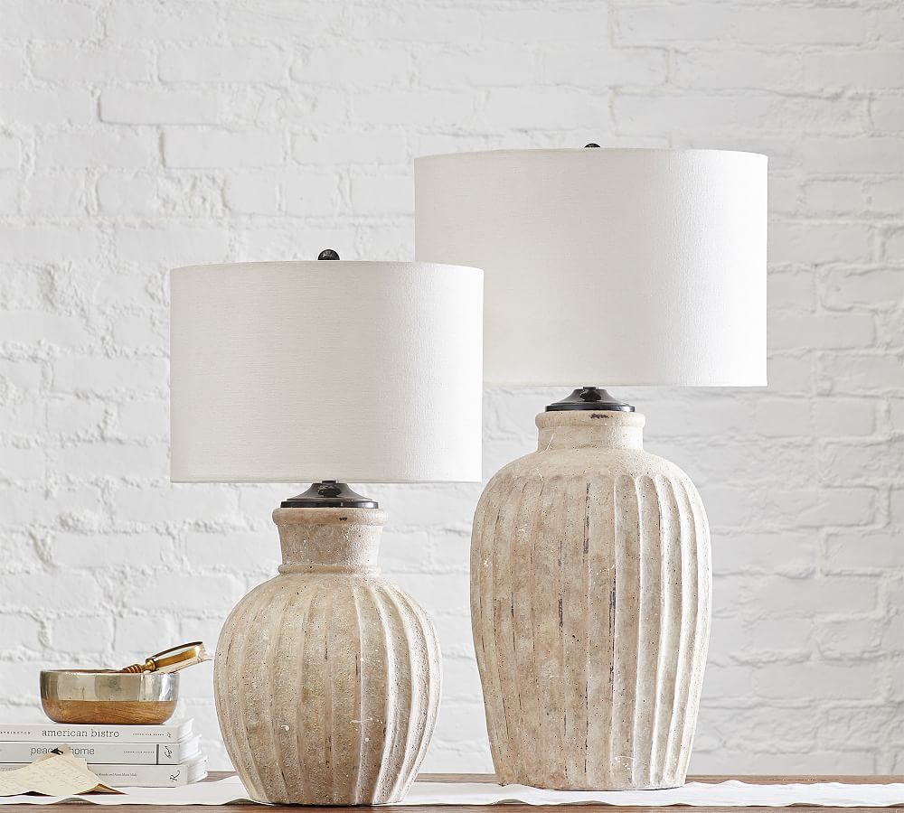 Anders Terra Cotta Table Lamp | Pottery Barn (US)