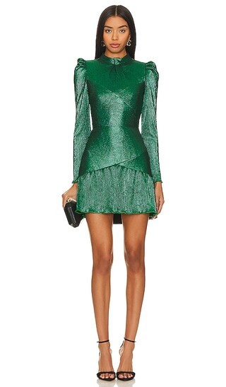Saydee Mini Dress in Junebug | Revolve Clothing (Global)