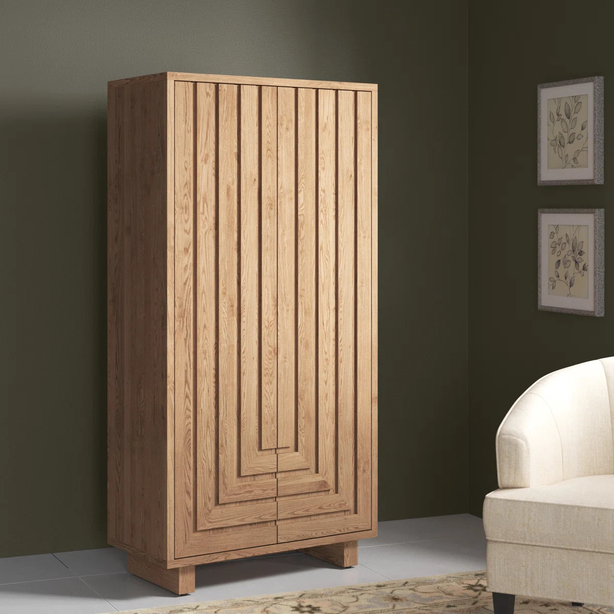 Sumi Solid Wood Armoire | Wayfair North America