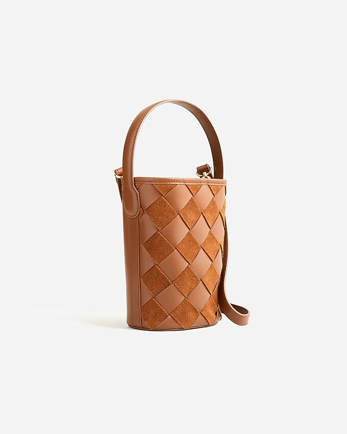 Berkeley woven bucket bag | J. Crew US