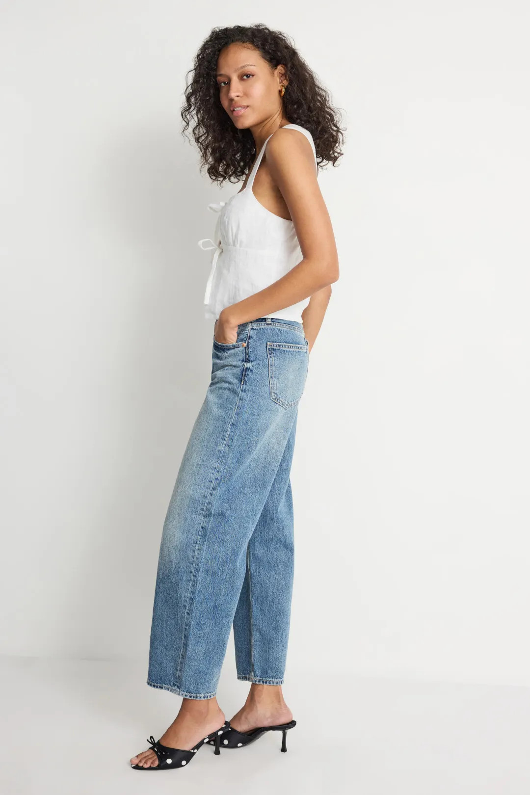 Azalea Linen Top | Rent the Runway