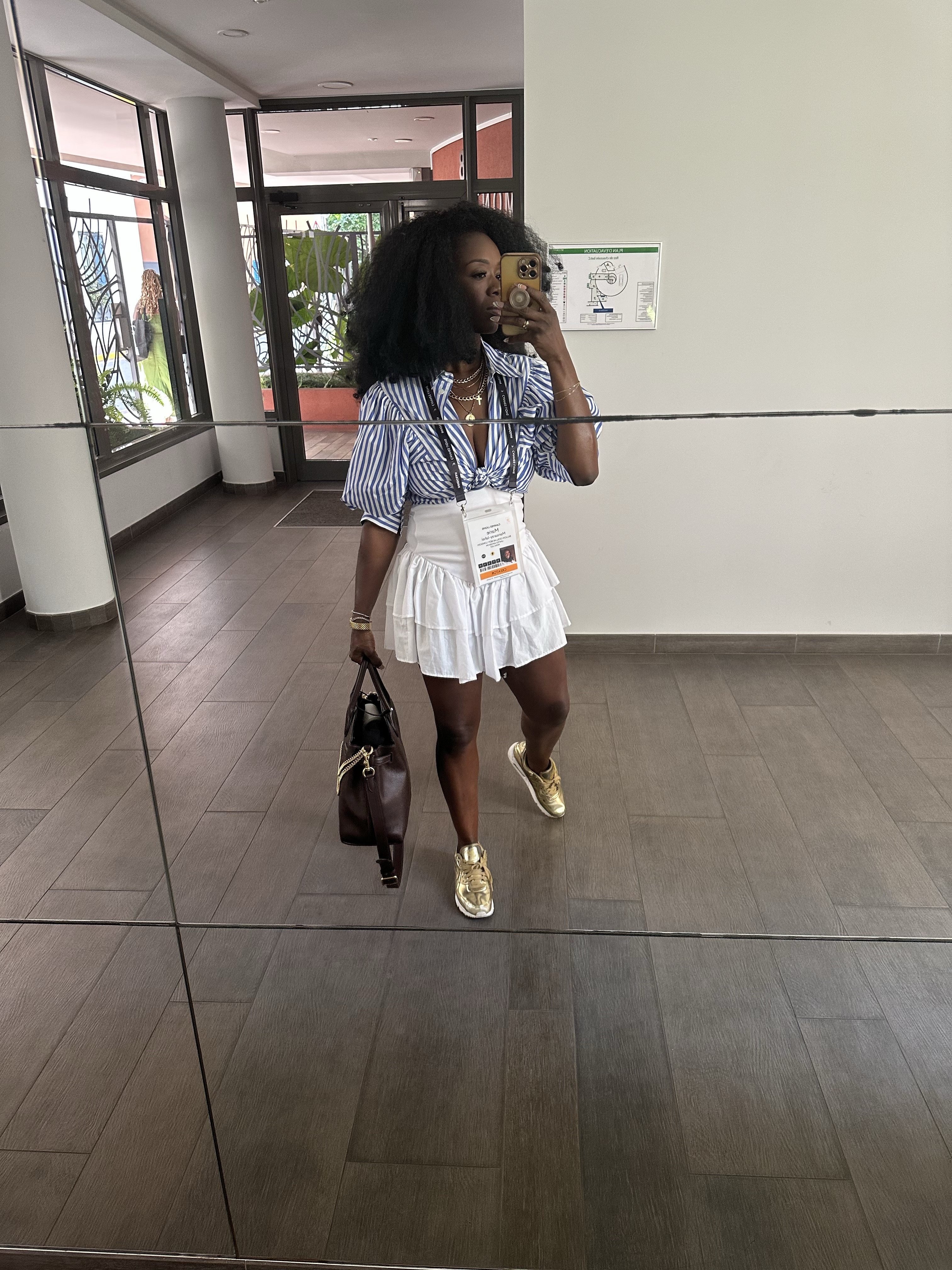 First day of school energy, but make it content creator conference edition. Serving style, taking notes, and soaking it all in. 

 

#LTKStyleTip #LTKTravel #LTKFamily