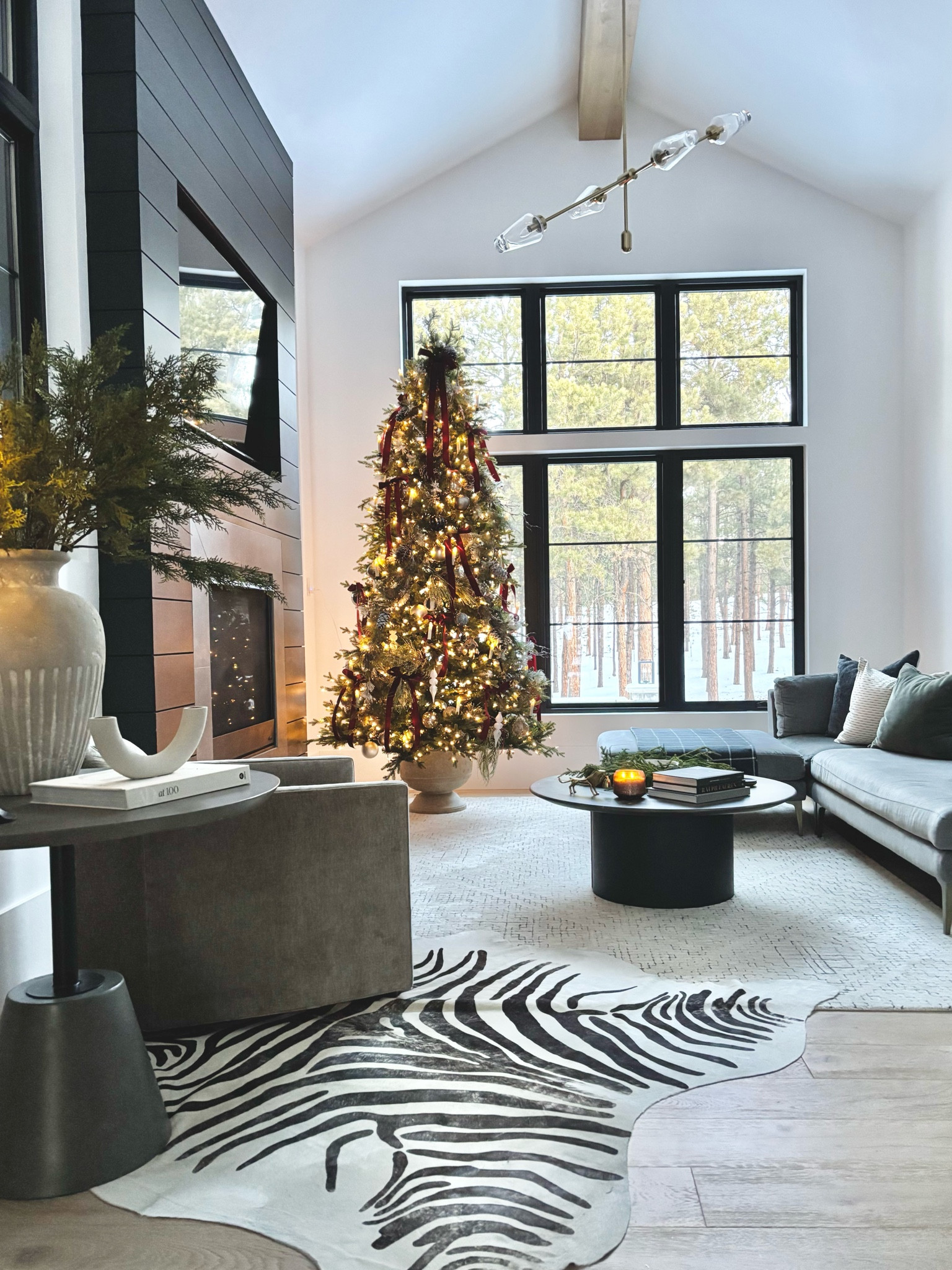 Cozy modern living room. Santa came early with new coffee table and chairs 🎁✨ My favorite candle snuffer is back in stock. Makes a great gift!
#LTKHoliday

#LTKHome #LTKSeasonal