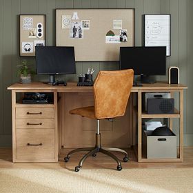 Wide Smart&#8482; Gaming Desk (71&quot;) | Pottery Barn Teen