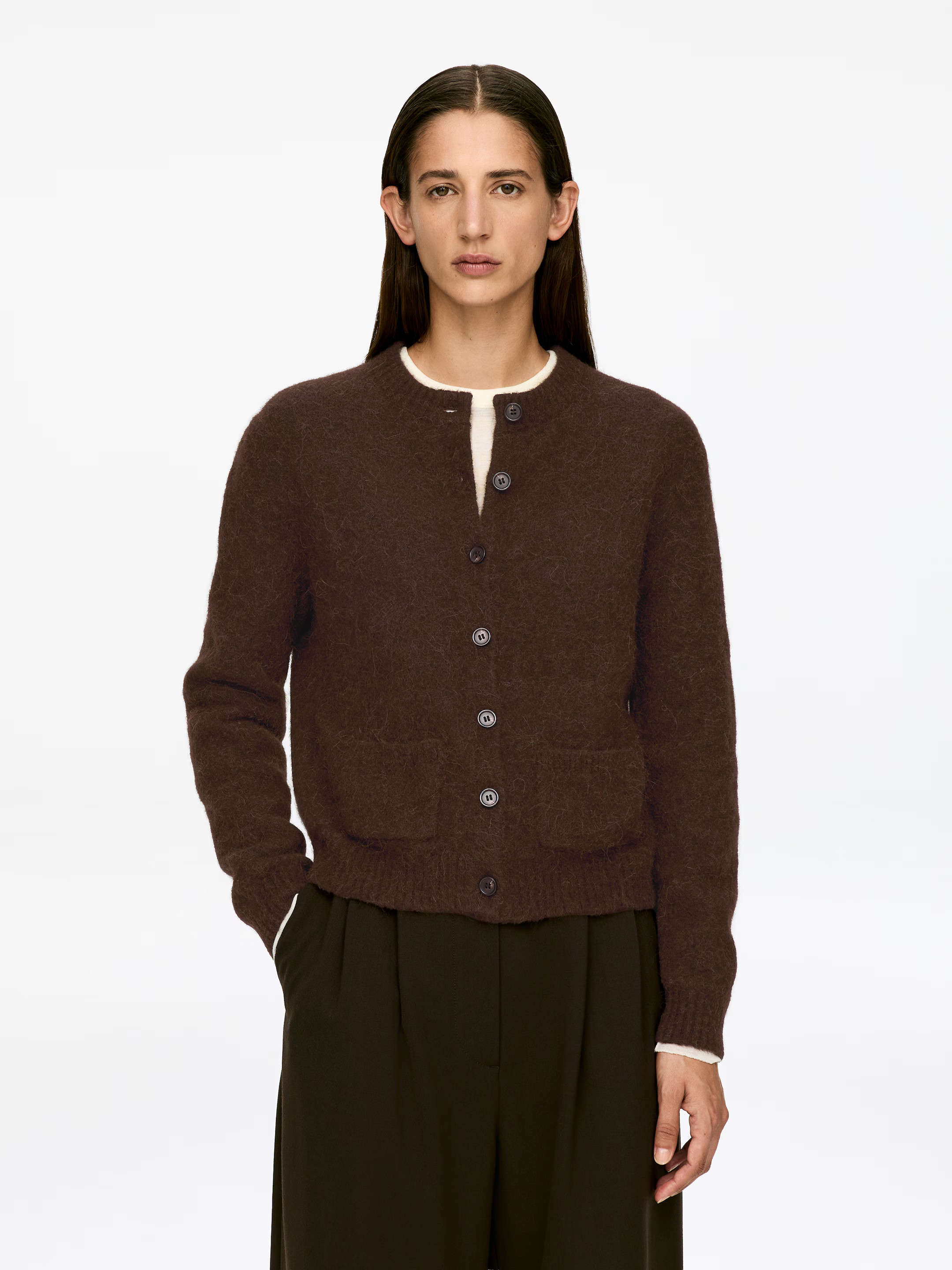 Strickjacke aus einer Alpaka-Wollmischung | H&M (DE, AT, CH, NL, FI)