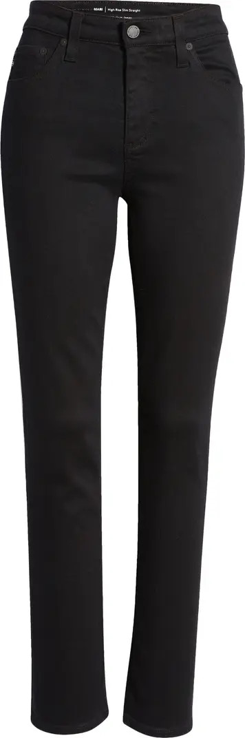 Mari High Waist Ankle Slim Straight Leg Jeans | Nordstrom