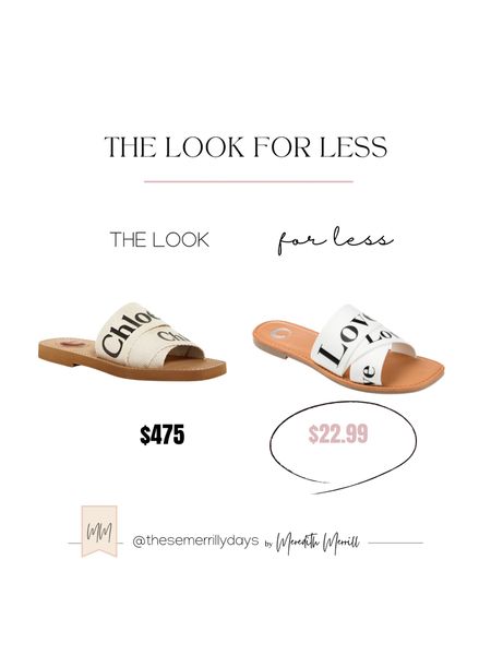 The Look For Less

Chloe sandals  Summer sandals  Spring sandals  The look for less

#LTKstyletip #LTKshoecrush #LTKunder50