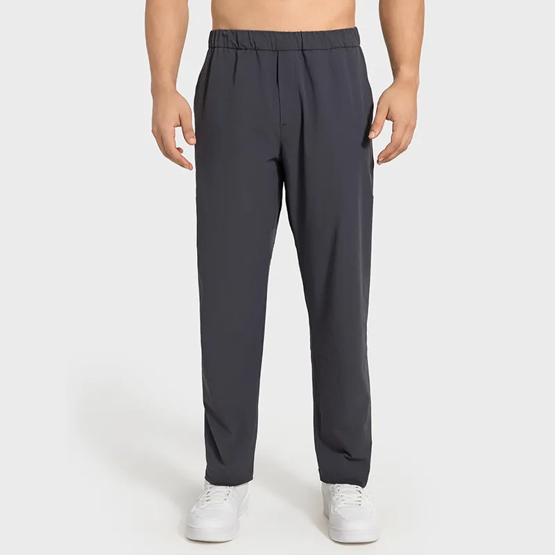 Save Big on Bulk Mens Straight Leg Pants Mens Straight Leg Fitness Pants Thin Yoga Leggings Commu... | DHGate