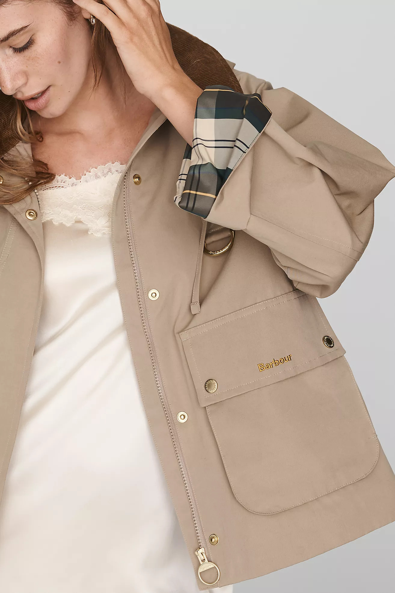 Barbour Terrington Rain Jacket | Anthropologie (US)