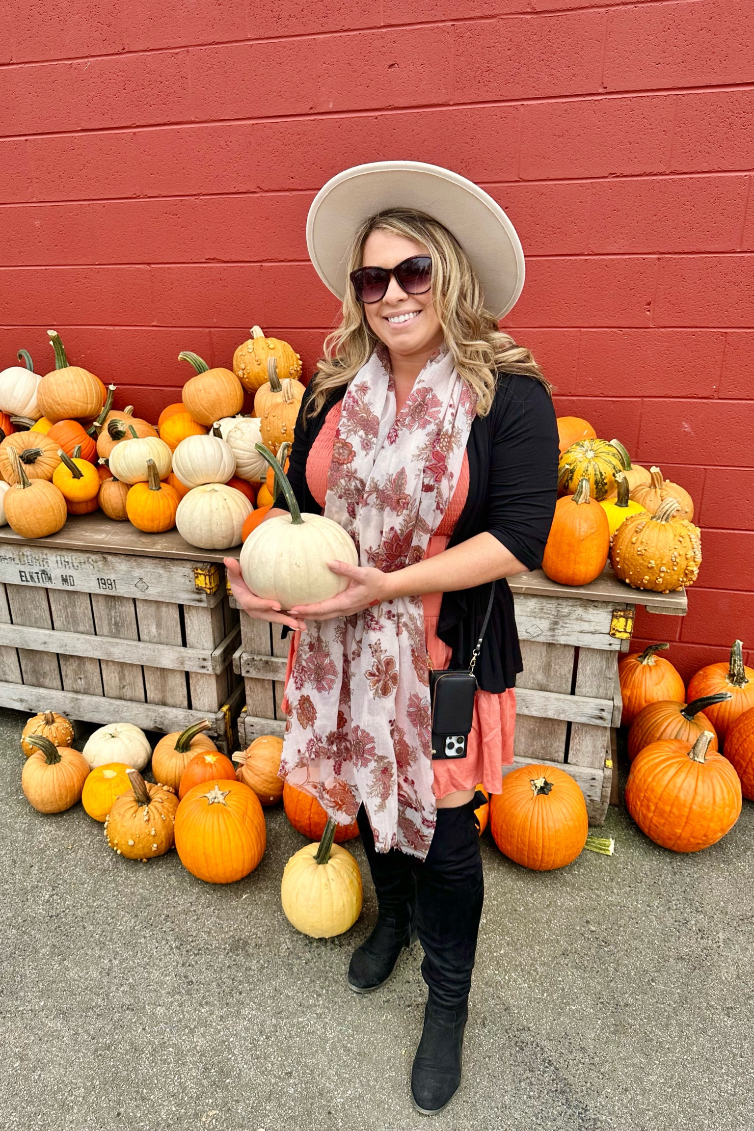A scarf can bring an outfit together. Or can be a perfect addition to make your outfit just for the occasion.

#fall #scarf #pumpkins

#LTKSeasonal #LTKstyletip