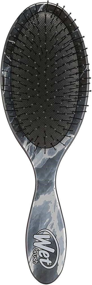 Wet Brush Original Detangler Brush - Metallic Marble, Onyx - All Hair Types - Ultra-Soft IntelliF... | Amazon (US)