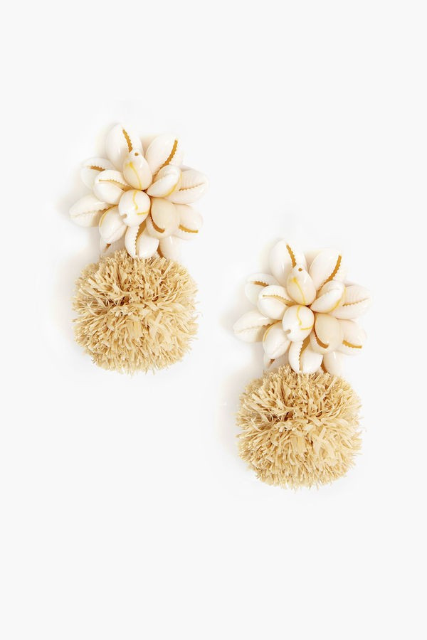 Dune Pom Earrings | Tuckernuck (US)