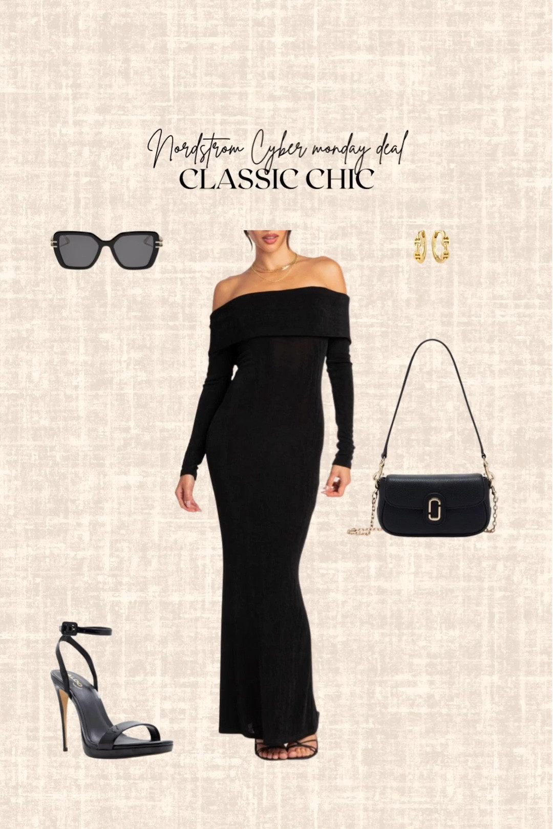 Nordstrom Cyber Monday Deal - Classic chic look! 

Sweater dress, handbag, sale, heels, sunglasses, earrings 

#LTKootd #LTKCyberWeek #LTKSaleAlert