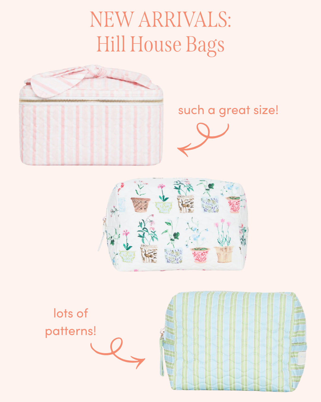 New arrivals at Hill House, including their quilted bags and Roller Rabbit collaboration!

#LTKgrwm #LTKSeasonal #LTKTravel