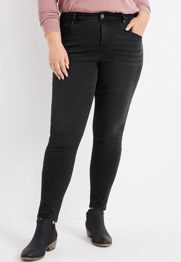 Plus Size m jeans by maurices™ Everflex™ Super Skinny Curvy High Rise Jean | Maurices