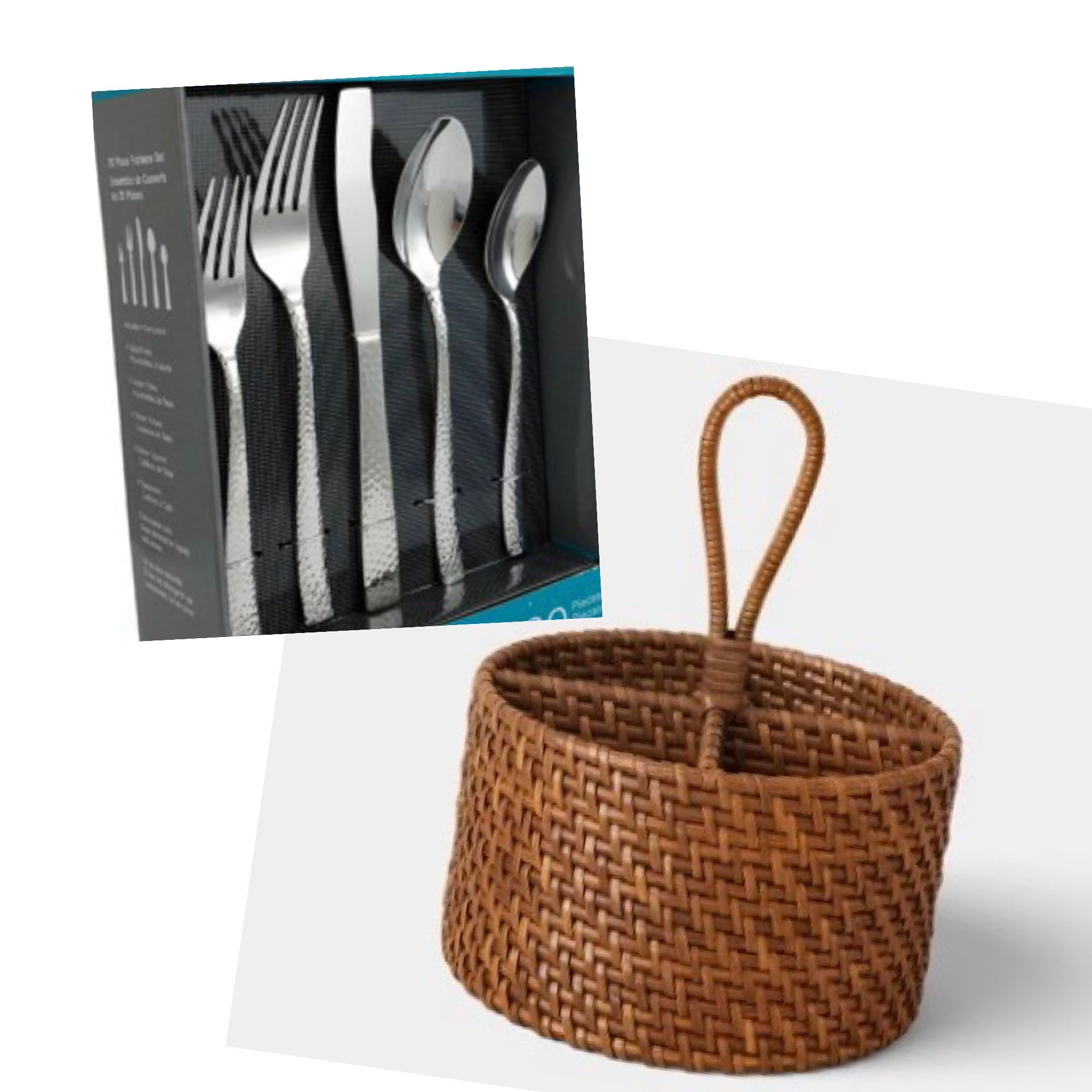 Mckmichcollective, Mckaylee Harshman, Michele Weishuhn, silverware, caddy, entertainment
