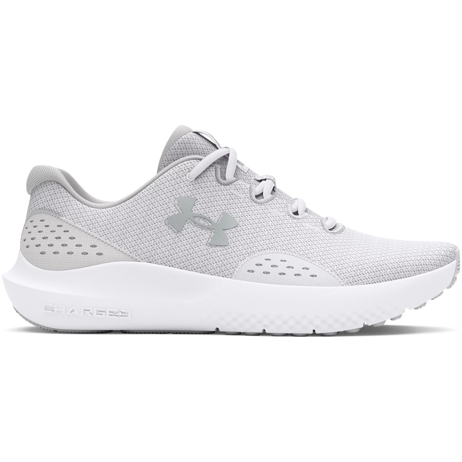 Under Armour Surge 4 Women's Running Shoes, Size: 8.5 Wide, White Distant Gray | Kohl's
