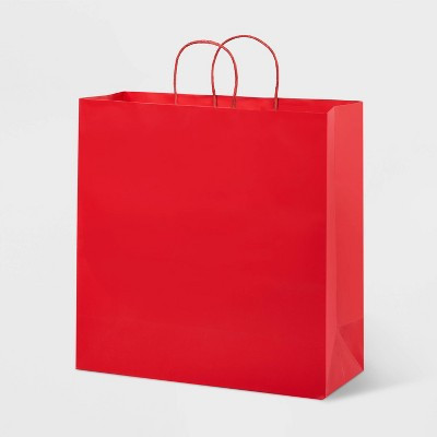 Large Gift Bag Red - Spritz™ | Target