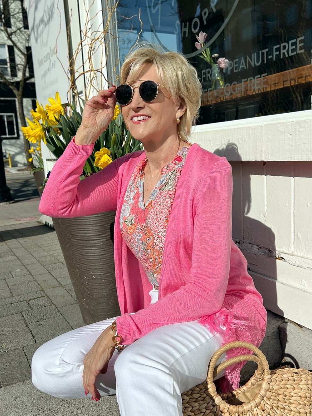 If you’re looking for a little extra arm coverage without feeling too warm, a lightweight cardigan is one of those wardrobe staples that’s always worth having. 🤍 It’s the perfect layer to throw on over a sleeveless top or dress, giving you just the right amount of coverage while still keeping your outfit light and comfortable.

#LTKOver40 #LTKSeasonal #LTKootd