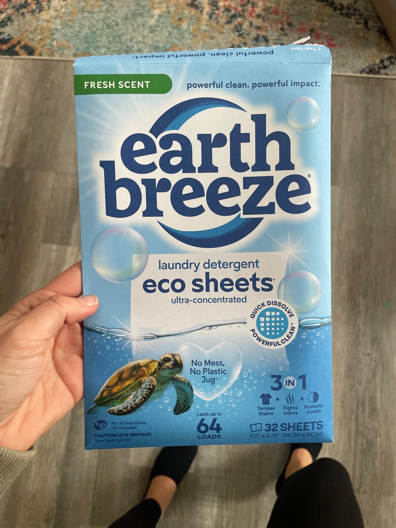 Never been so happy to ditch toxic laundry detergent- this one actually cleans too! 🙌🏽 

#LTKHoliday #LTKHome #LTKFindsUnder50