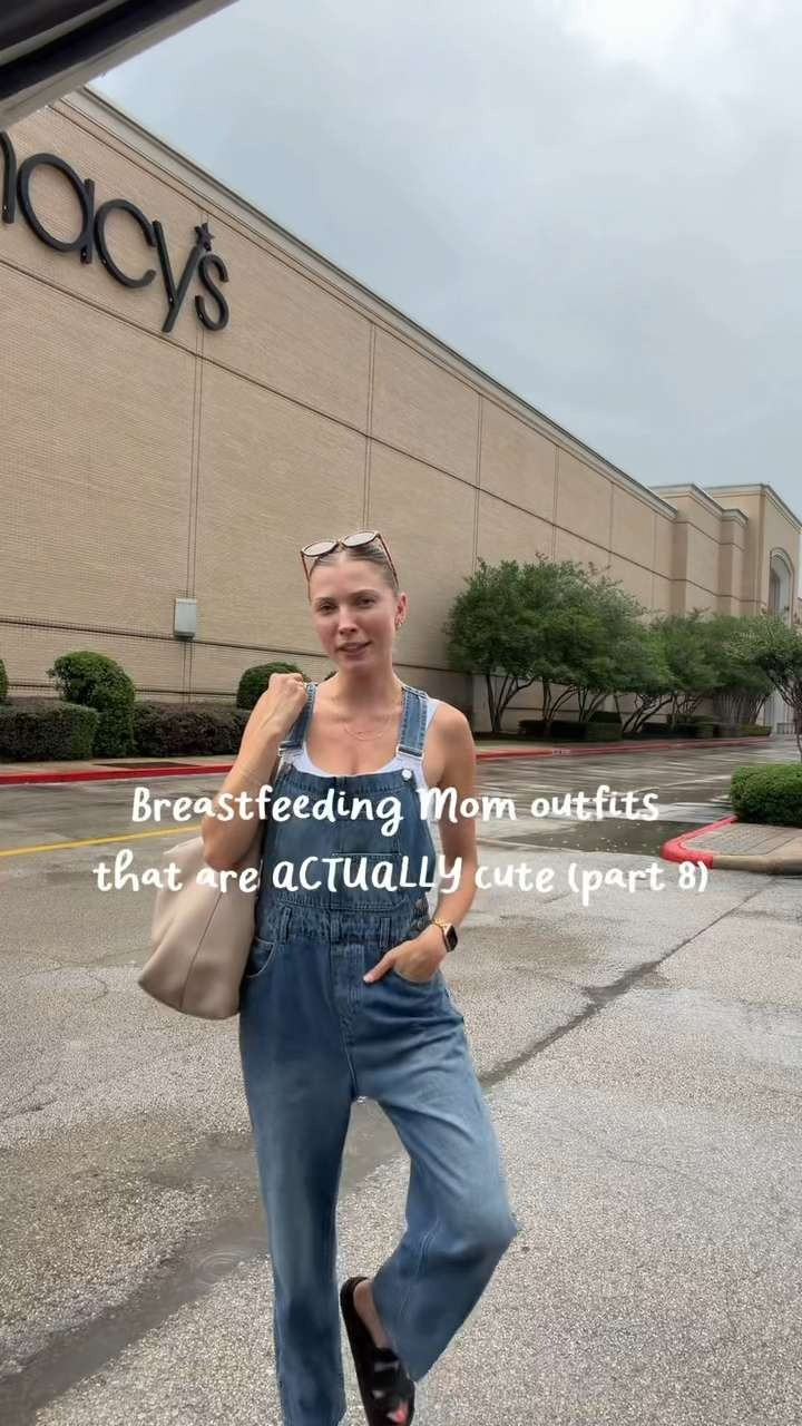Rainy day mom outfit! Wearing S in tank, M overalls 

 #LTKootd #LTKmomlife