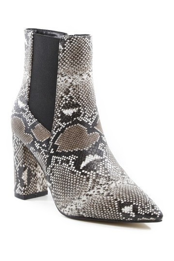 Oliven Vegan Leather Pointed Toe Block Heel | Nordstrom Rack