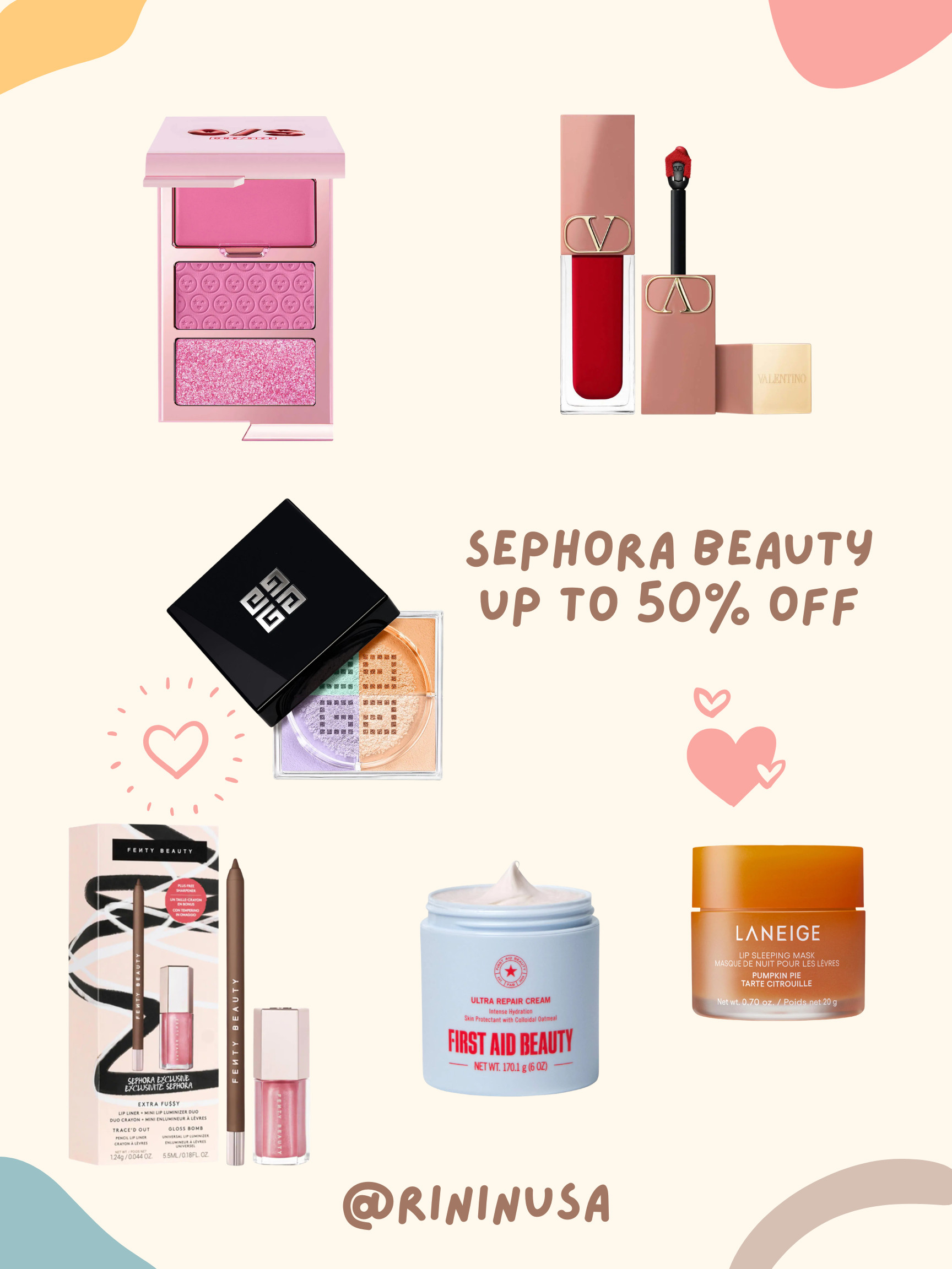 Shop @sephora now! So many great beauty brands are up to 50% off! #LTKbeauty #beautysale #sephora

-> All Sale: https://on.ltk.com/+4zGiGzAdkiW6n4lHCH6E2Q  

 #LTKgrwm #LTKmomlife #LTKOver40