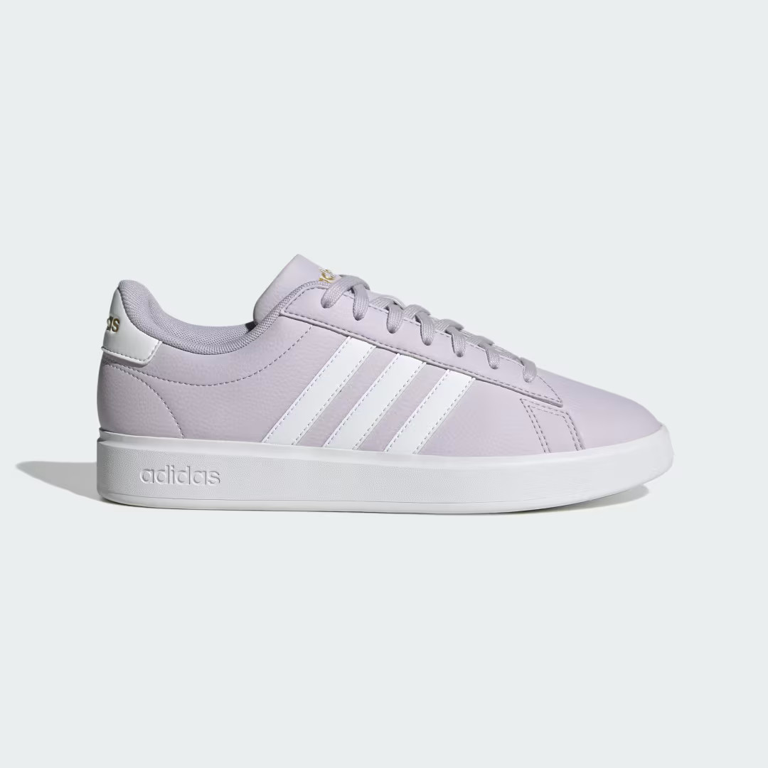 adidas Grand Court Shoes Silver Dawn M 4.5 / W 5.5 Womens | adidas (US)