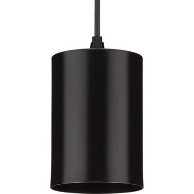 Progress Lighting Cylinder 1-Light Outdoor LED Pendant, Antique Bronze, Aluminum, Damp Rated, 3000K, 468 Lumens | Target