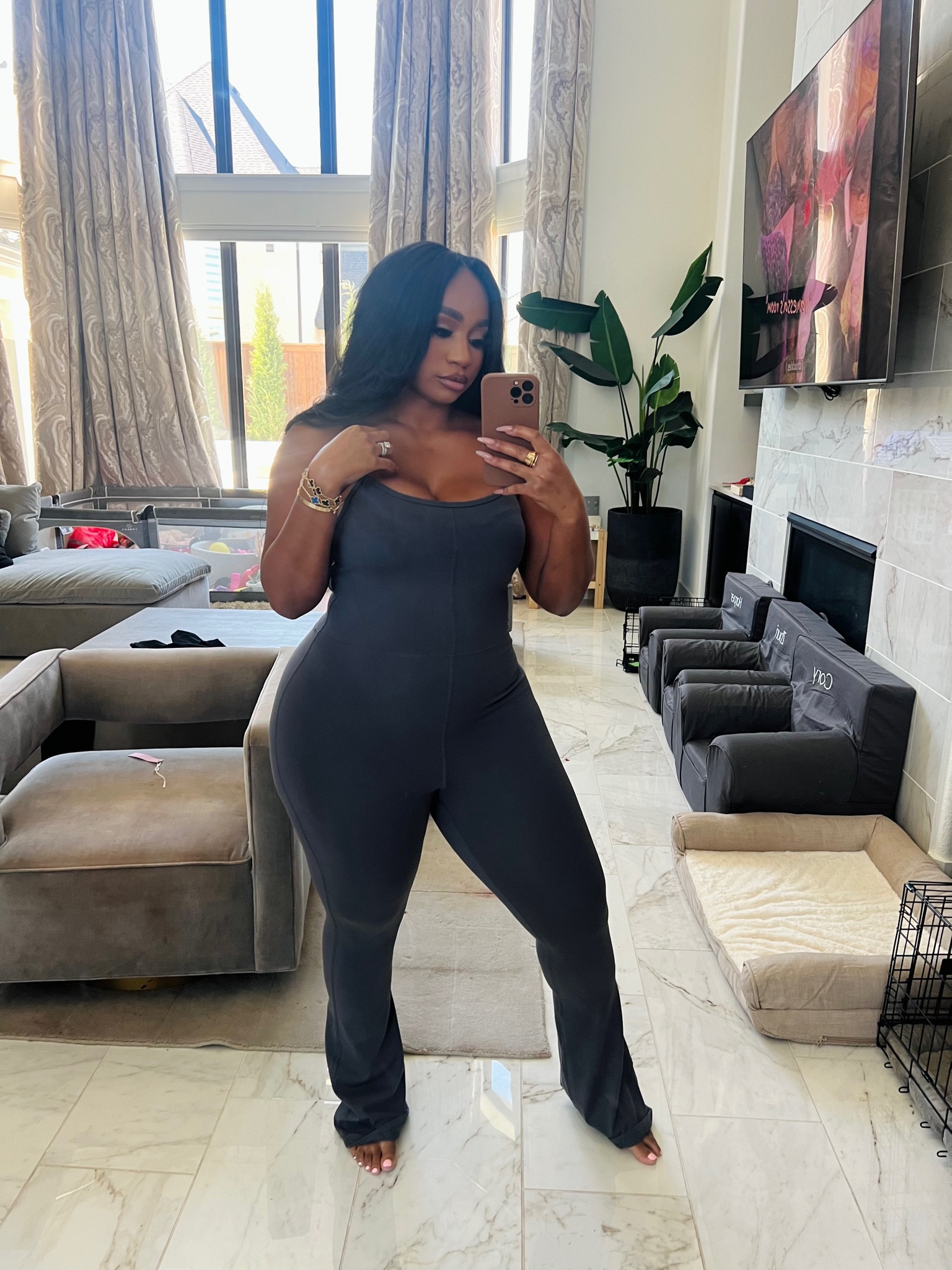 This jumpsuit is a necessity!! Fits me like a glove and is soooo affordable! I love athleisure wear that I can style for outside of the gym! 

#LTKfindsunder50 #LTKstyletip #LTKSeasonal