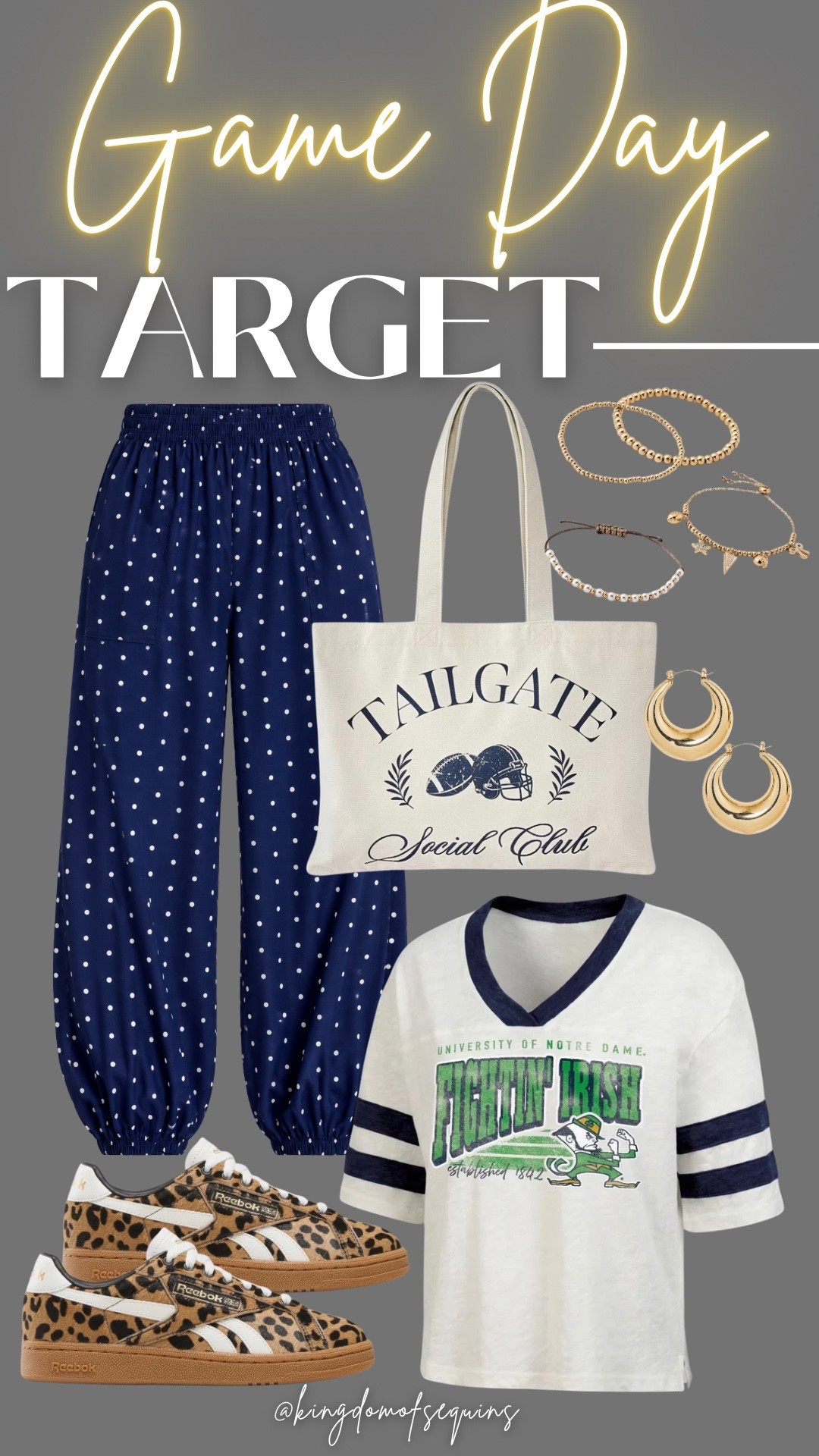 Cute, fun and trendy game day look from Target.

#LTKSeasonal #LTKootd
