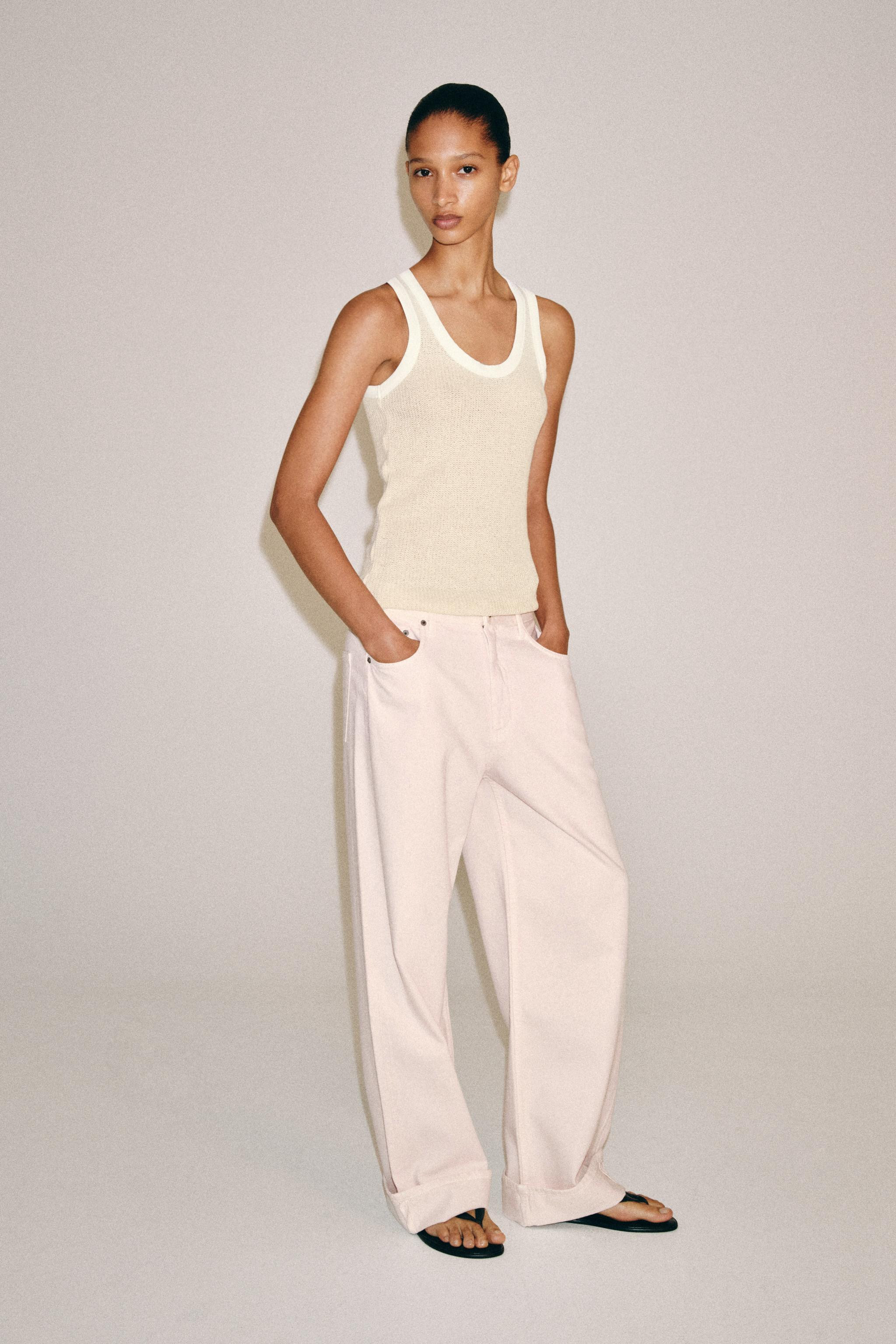 ZW COLLECTION MID-RISE BAGGY JEANS | Zara US