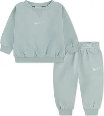 Essential Fleece Crewneck Sweatshirt & Joggers Set | Nordstrom