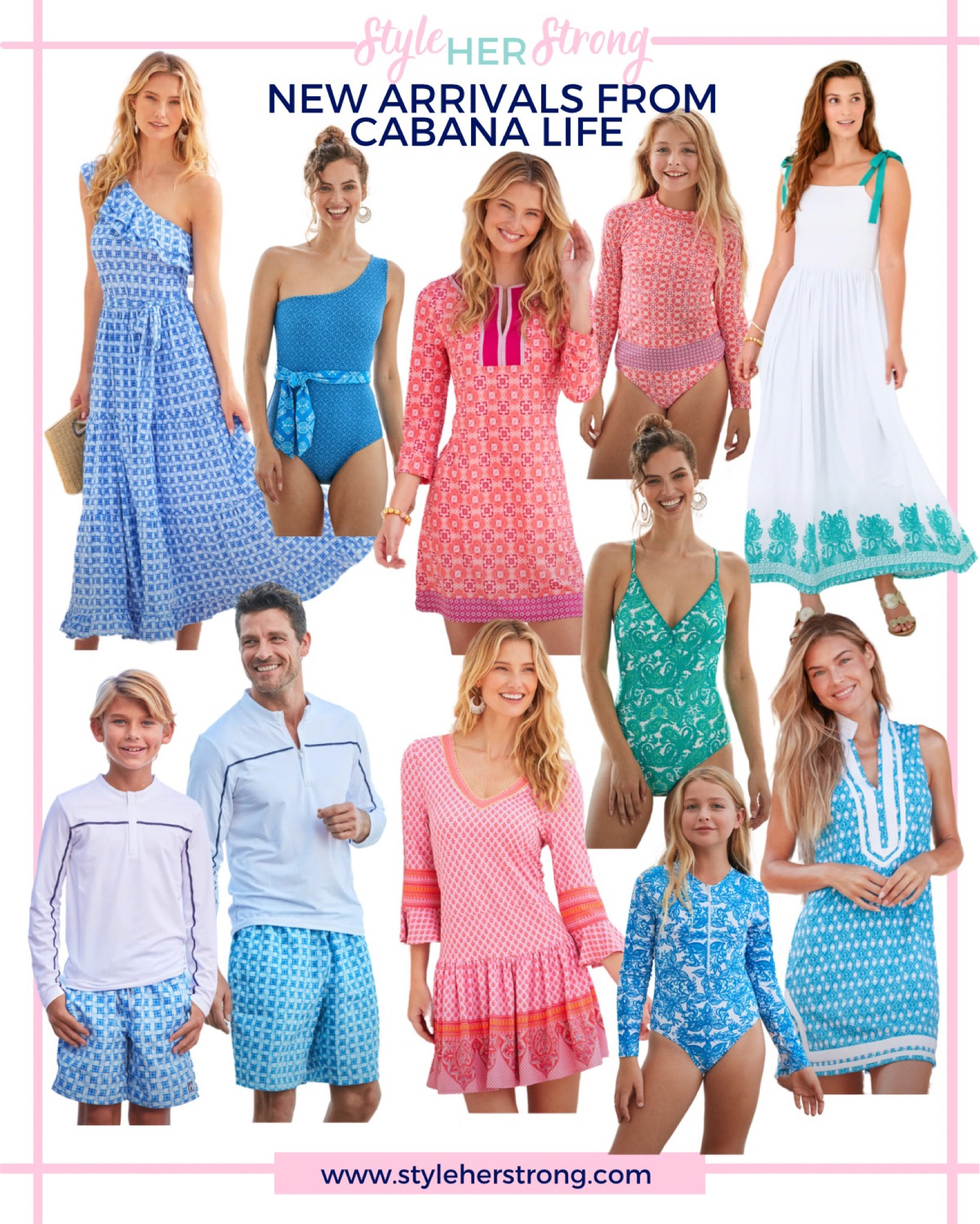 New Arrivals from Cabana Life:
Sun-safe dresses, vacation outfits, swimsuit, swim trunks, cover-up, girls swim 

#LTKfamily #LTKswim #LTKtravel