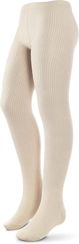 Kids, Girls thin Ribbed Cotton tights, Comfy, Soft Flat Tights Made from Breathable cotton| Great... | Amazon (US)