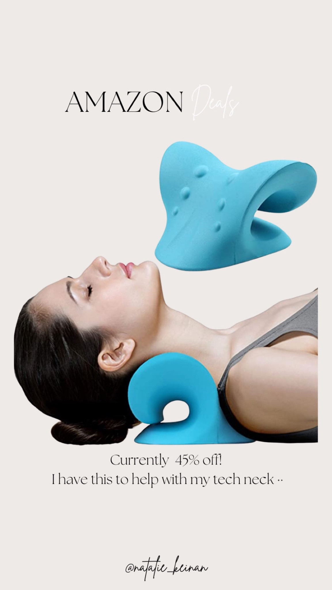 Tech neck pillow! This is 33% off currently! It has great reviews!



#LTKFind #LTKbeauty #LTKunder50