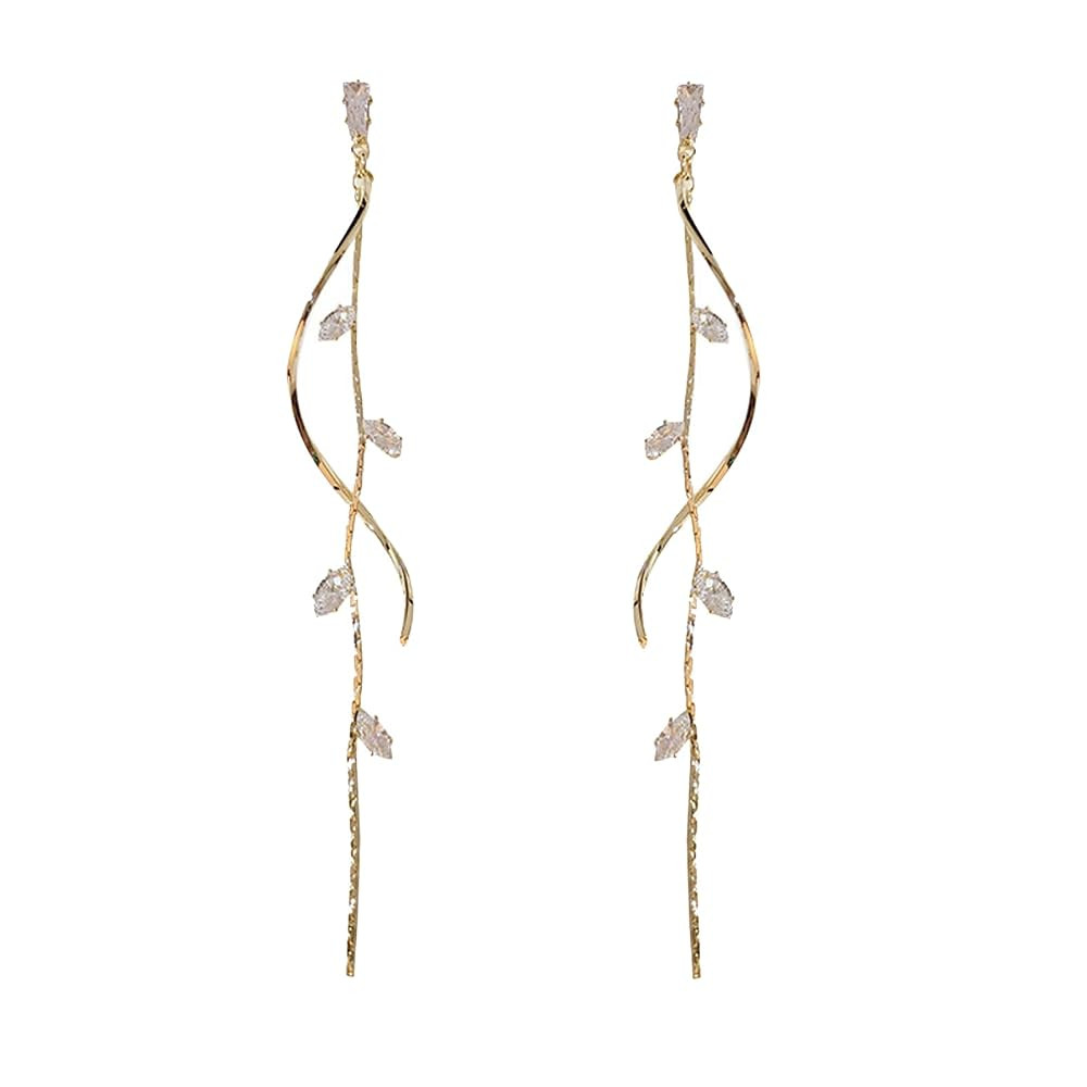 Crystal Drop Earrings,Zirconia Rhinestone Dangling Earrings for Women Prom Party Jewelry Gifts，... | Amazon (US)