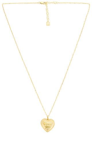 I Love You Heart Necklace in Gold | Revolve Clothing (Global)