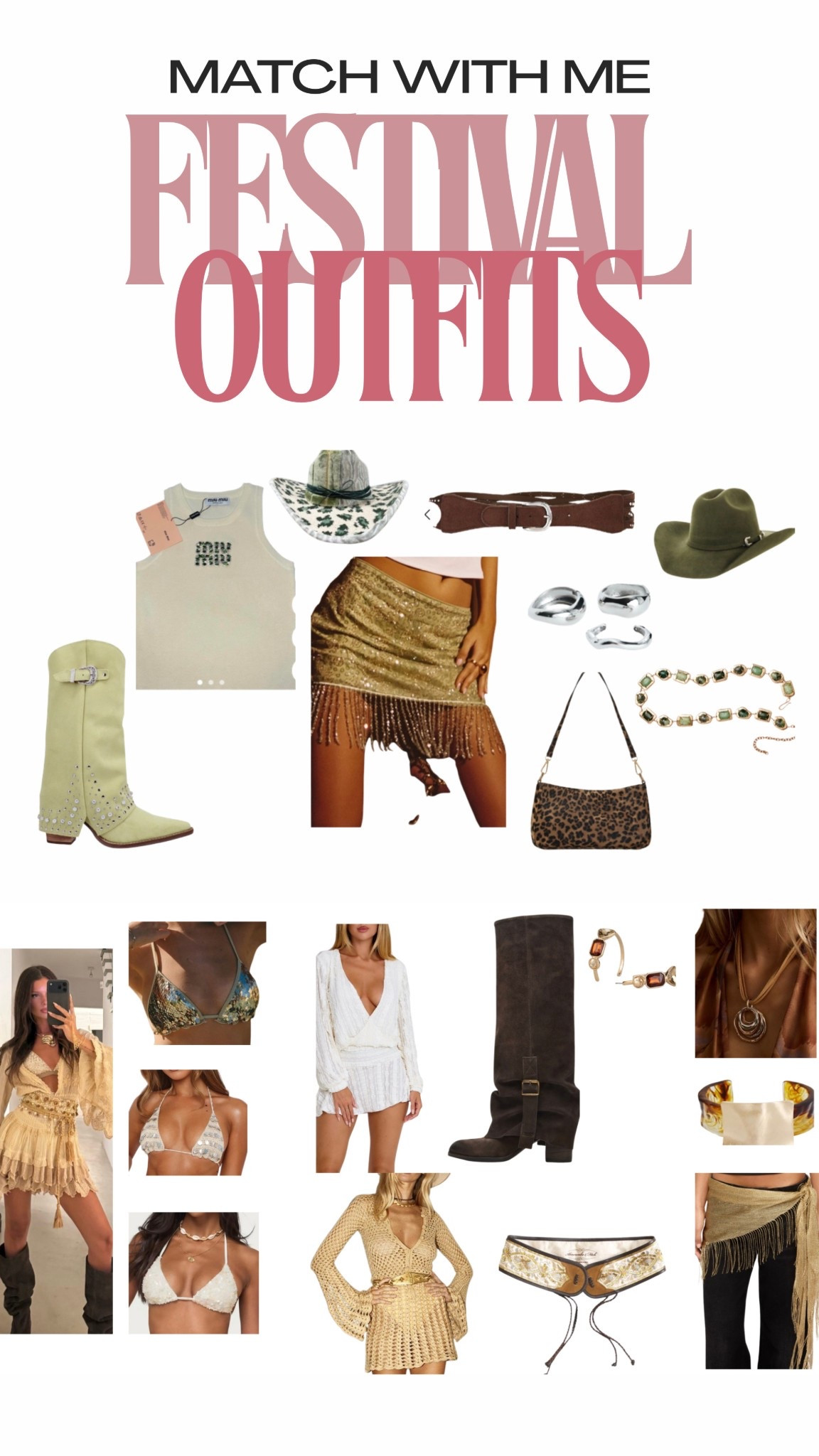 2 outfit options that will turn heads at a festival 💚🐄

XS or small and I’m just under 5’6

#LTKootd #LTKdayinmylife #LTKFestival