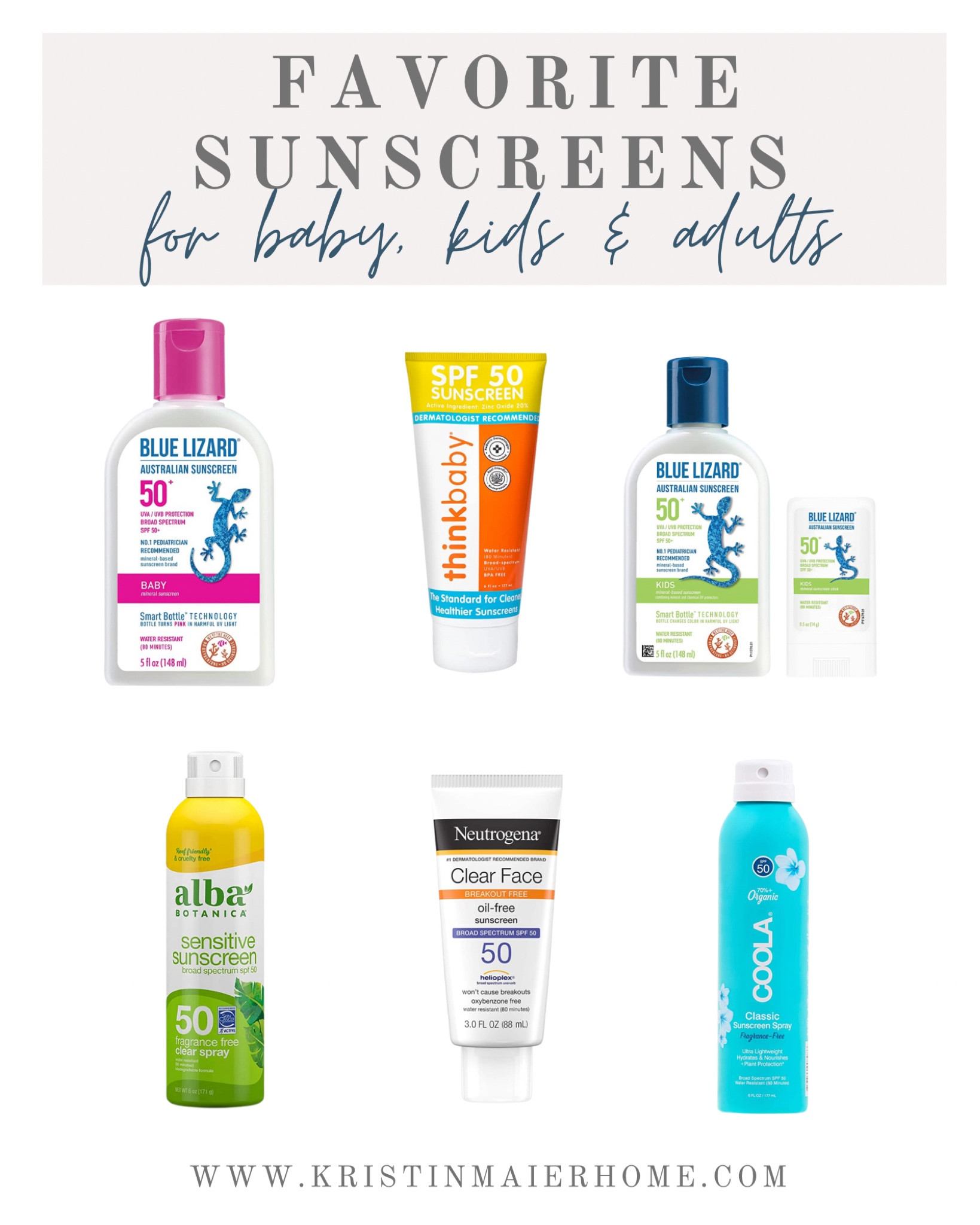 Favorite suncreens for baby, kids and adults. Sensitive skin. Sunblock. Reef safe. 

#LTKkids #LTKbaby #LTKswim
