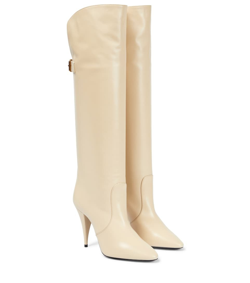Harper 110 leather knee-high boots | Mytheresa (INTL)