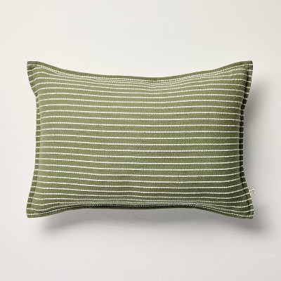14"x20" Simple Stripe Lumbar Throw Pillow - Hearth & Hand™ with Magnolia | Target