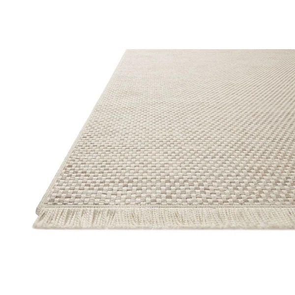 Amber Lewis x Loloi Malibu Ivory / Dove Indoor / Outdoor Area Rug | Wayfair North America