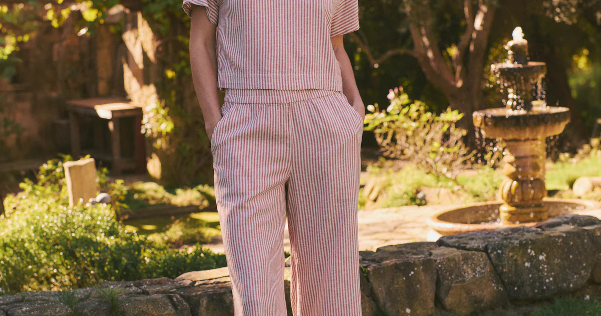 Allison Hemp Crop Trouser | Marine Layer