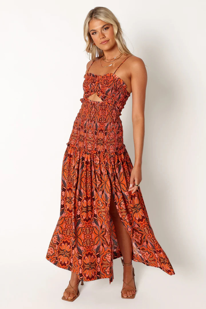 Cecil Midi Dress - Harvest Moon | Petal & Pup (US)