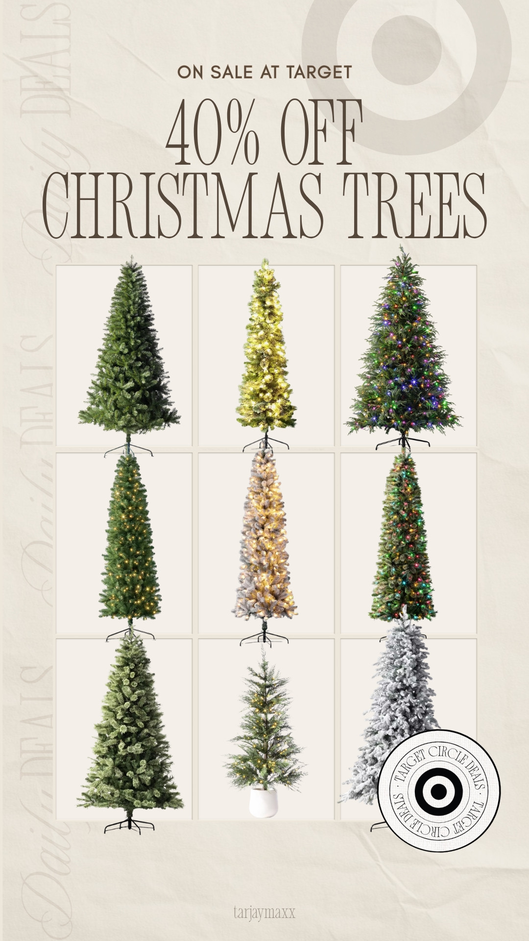 Target Circle Deal Days Christmas tree deals are HERE! Save 40% on select Christmas trees, including pre-lit, flocked, slim and classic green styles for every holiday aesthetic. Shop my favorite Target Christmas trees October 6–7 before the most popular ones sell out! fall outfits women over 50, fall wedding guest dresses, fall dresses, wedding guest dress summer, date night outfits, fall fashion hauls, halloween decorations, fall decor, fall shoes, country concert outfits 

 #LTKSeasonal #LTKHome #LTKSaleAlert
