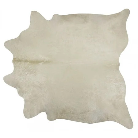 Pergamino Off White Cowhide Rug 7'x6' | Walmart (US)