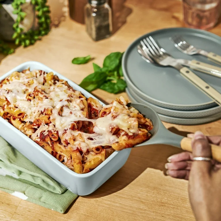 Beautiful 8.75”x 4.75” Stoneware Loaf Pan, Hydrangea by Drew Barrymore | Walmart (US)