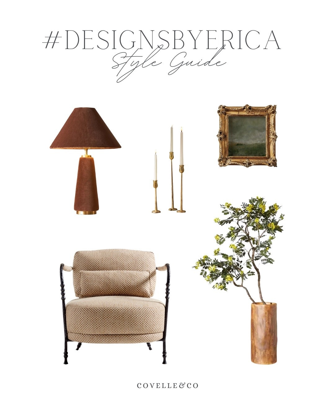 This Month’s #DesignsByErica Style Guide is Here 🪵✨

We’re rewinding time—on purpose.

July’s vibe? A revival of the rustic. We’re embracing the antique, the old-fashioned, the wonderfully worn—and pairing it with modern touches that breathe new life into every space. Think distressed woods, moody tones, timeless silhouettes, and nostalgic details... reimagined for today.

It’s that cozy, curated charm you didn’t know you were missing. And trust us—you’ll be obsessed.

💬 Tell us: Are you team sleek-modern or rustic-chic revival?

#RusticDesign #ModernMeetsVintage #InteriorDesignInspo #DesignRevival #StyleGuide #InteriorDetails #EricaCovelle #CovelleandCo #DesignsByErica

#LTKHome #LTKStyleTip #LTKSeasonal