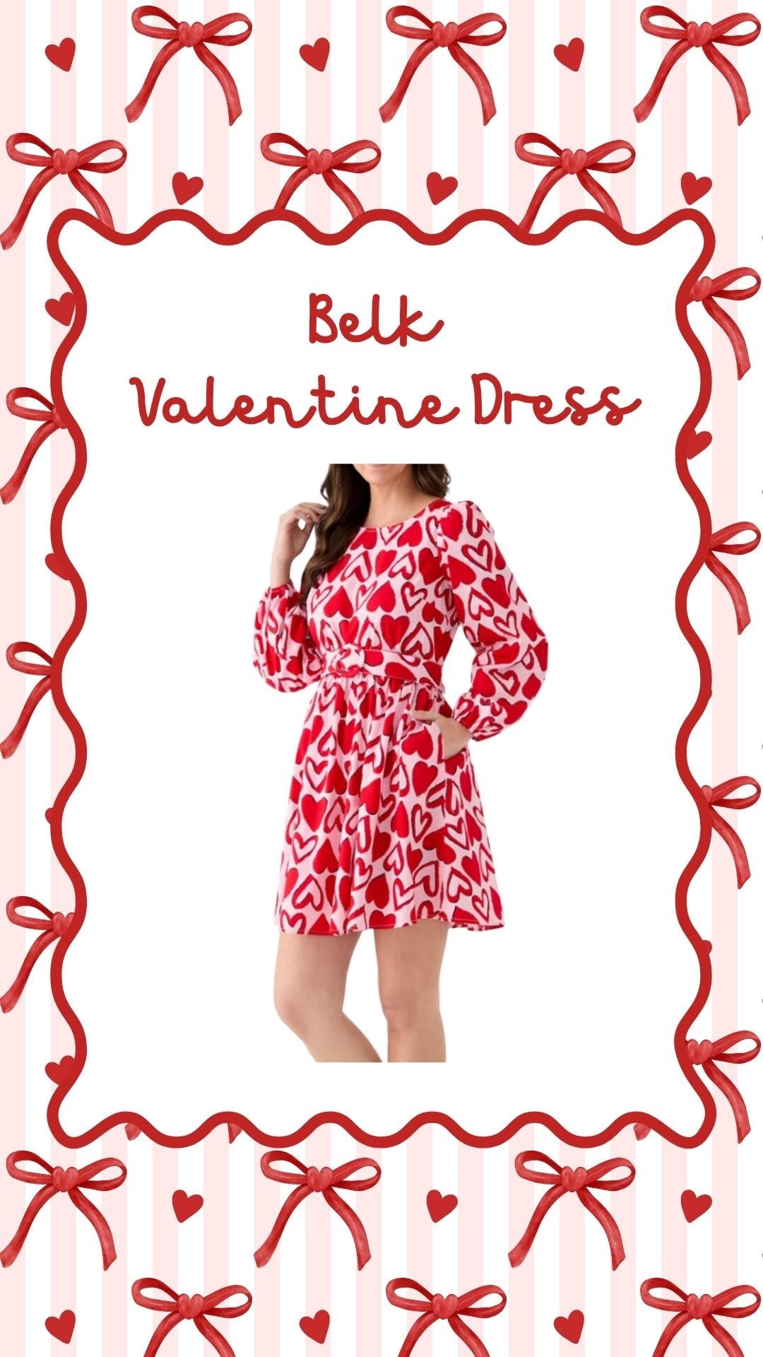 Valentines Day, Valentine dress, Valentine outfit, Valentines Day outfit, dress for Valentines day, heart dress, pink and red dress, Belk find, Crown and Ivy

This heart print dress from Belk is perfect for Valentines Day! Currently 50% off at Belk! 

#LTKFindsUnder100 #LTKSaleAlert #LTKFindsUnder50